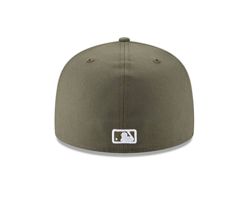 New Era New York Yankees Olive Basic 59FIFTY Fitted Hat