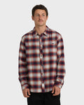 Billabong Men's Coastline Long Sleeve Flannel Shirt