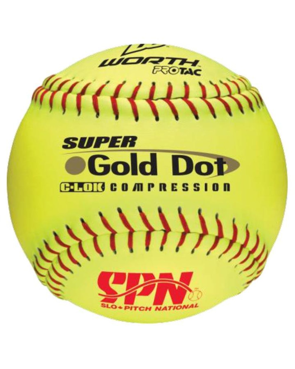 12" Gold Dot Optic Softball