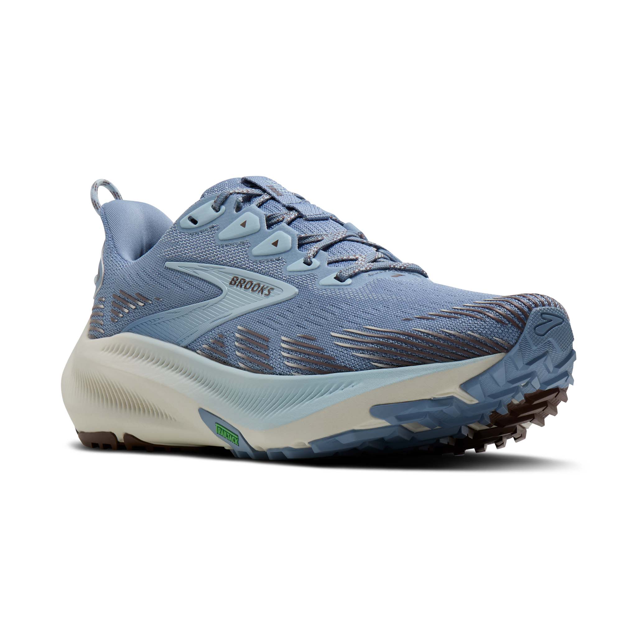 Brooks Women's Ghost Trail Running Shoes - Blue/Blue/Brown