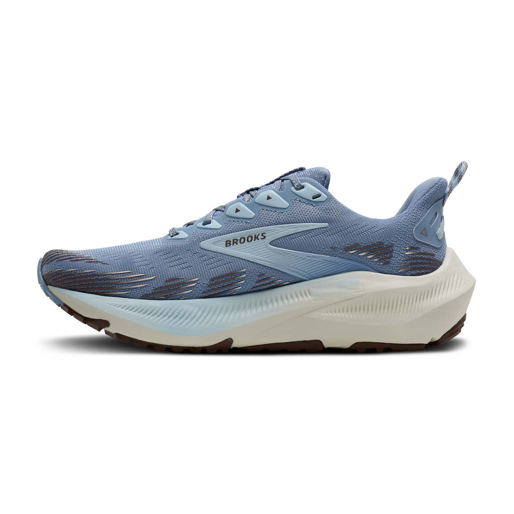 Brooks Women's Ghost Trail Running Shoes - Blue/Blue/Brown