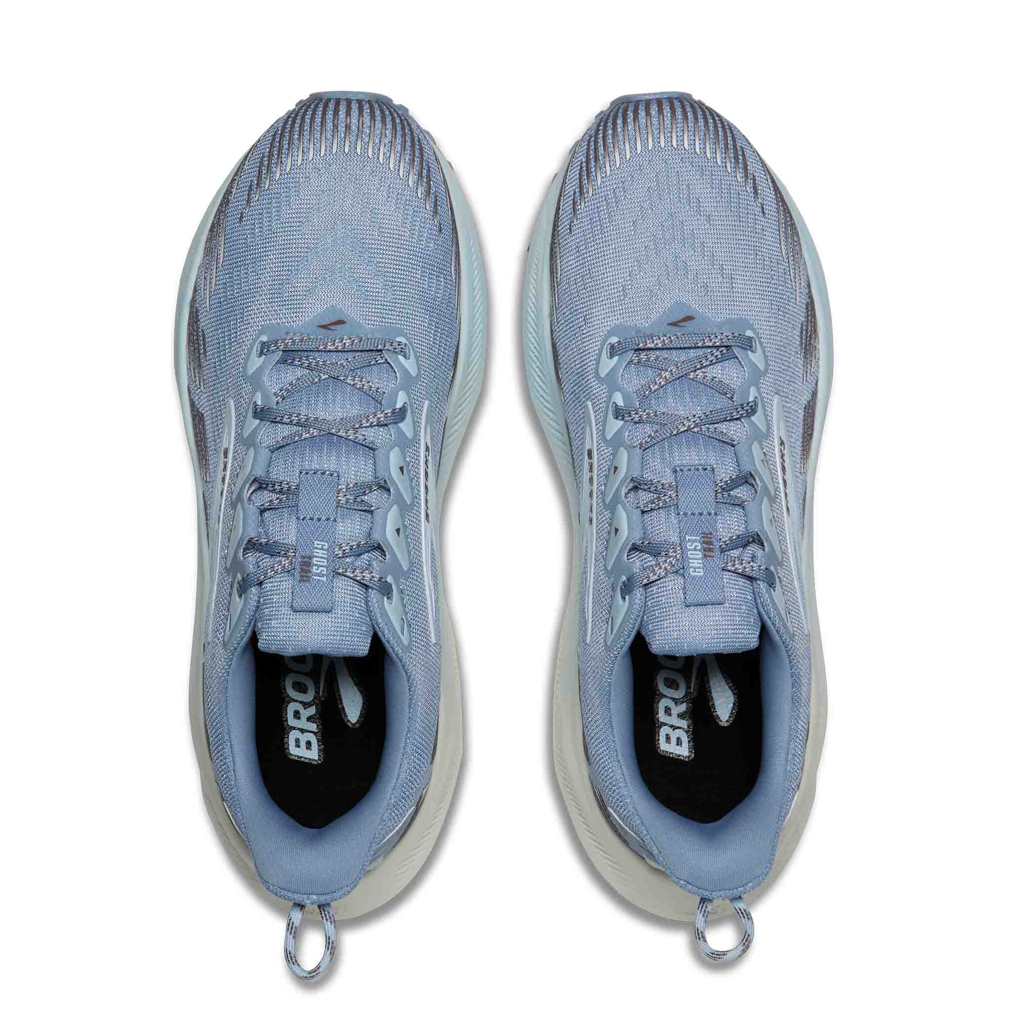 Brooks Women's Ghost Trail Running Shoes - Blue/Blue/Brown