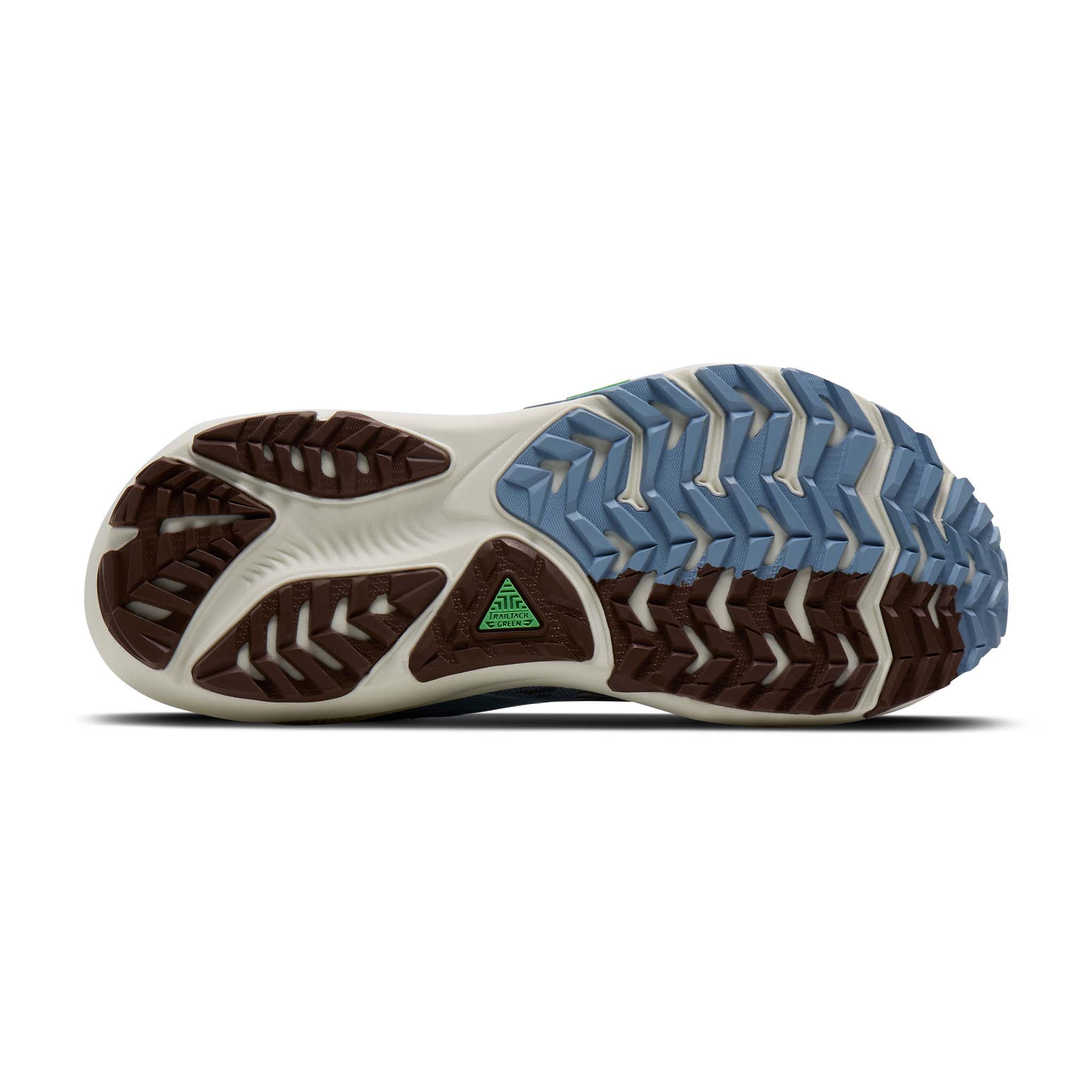 Brooks Women's Ghost Trail Running Shoes - Blue/Blue/Brown