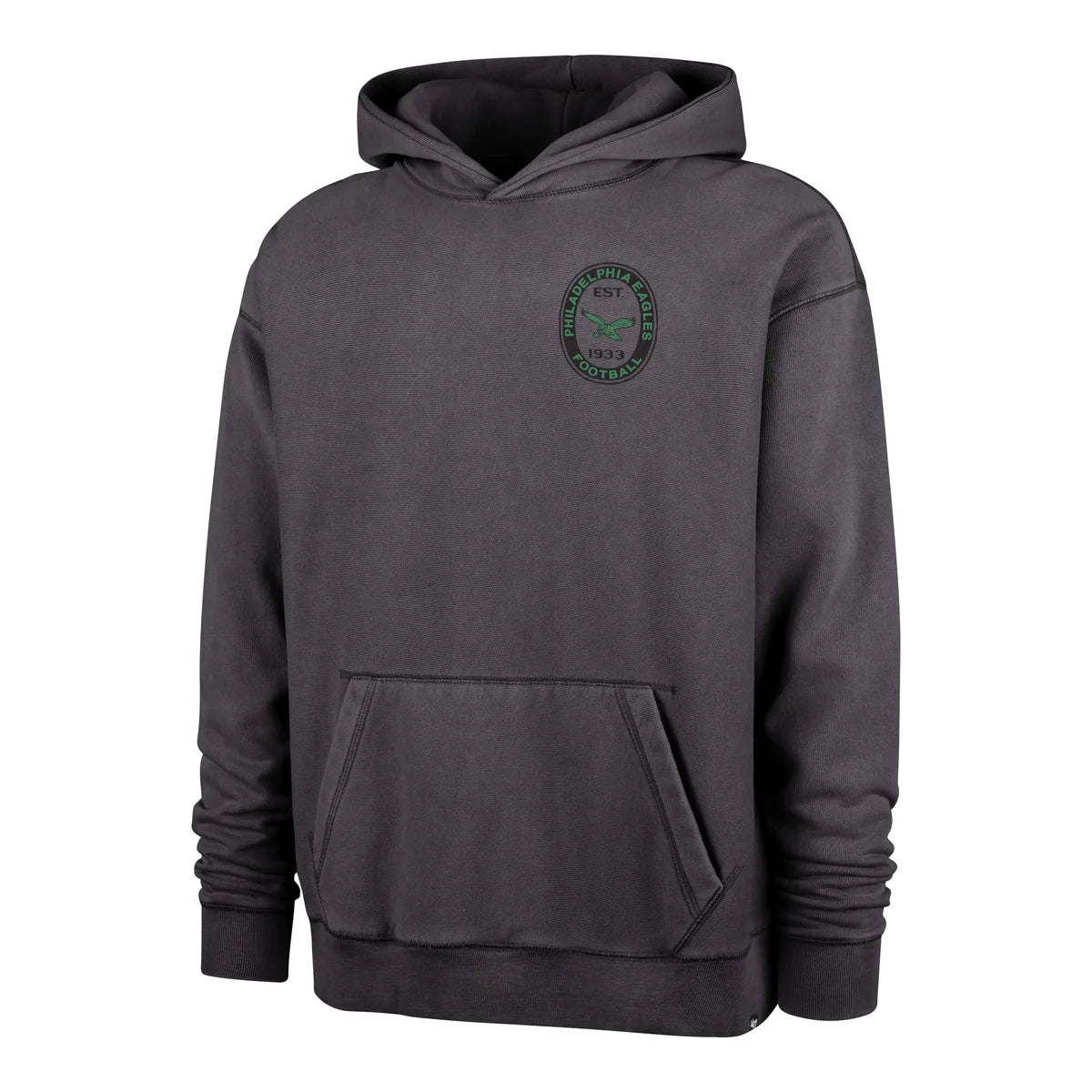 47 Brand Philadelphia Eagles Boot Path Ravine Fleece Hood