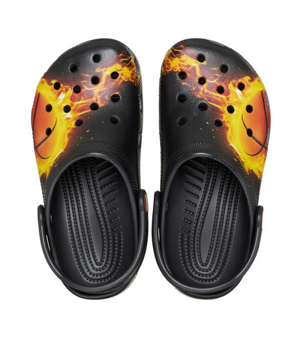 Crocs Kid's Flaming Basketball Clog