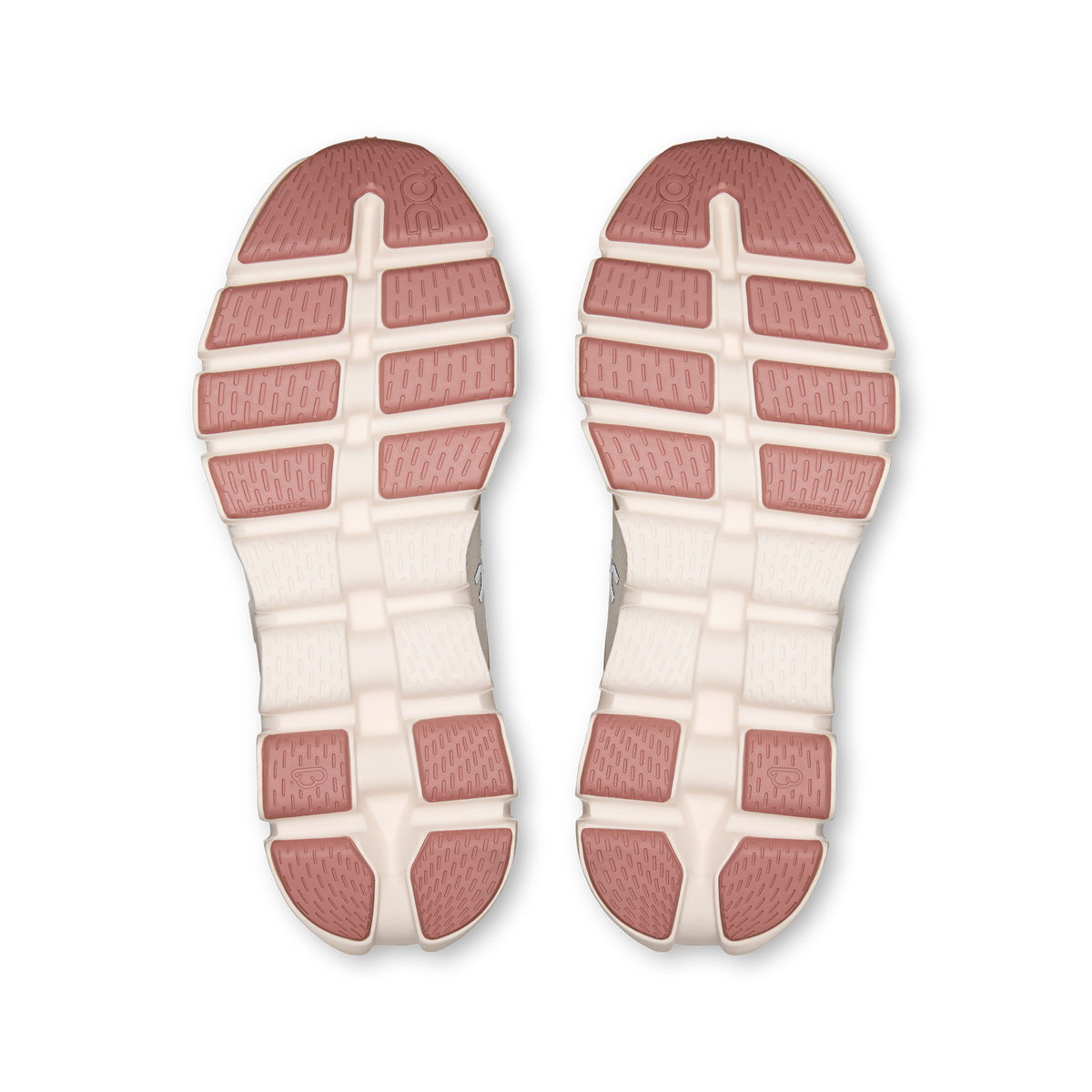 On Cloud Women's Cloud X 5 Running Shoes - PEARL/OYSTER, sole view