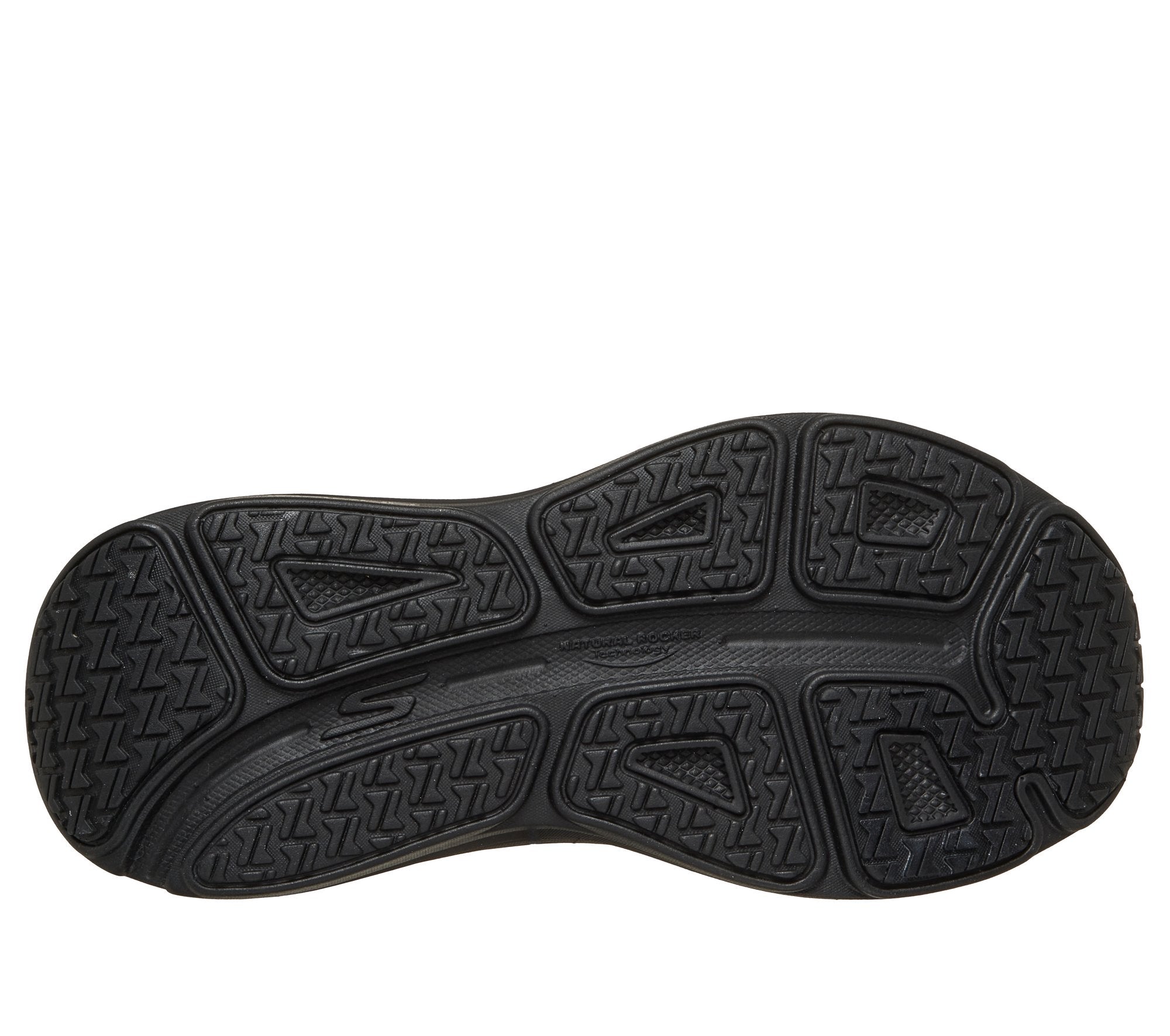 Skechers Women's Max Cushioning Endeavour - Black/Pink - outsole
