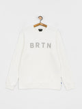 Burton BRTN Crewneck Sweatshirt - Stout White - front