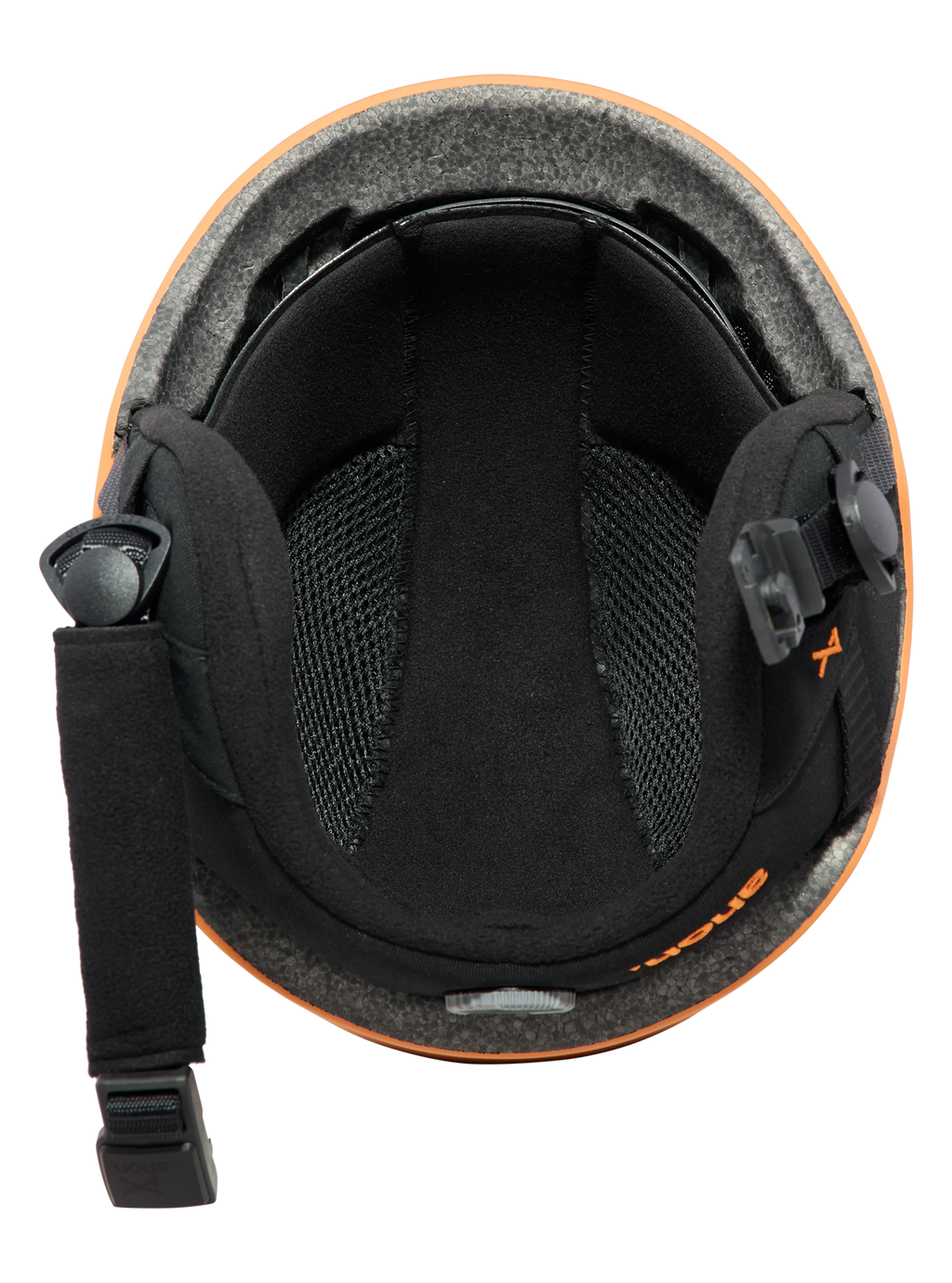 Anon Kids' Burner Ski & Snowboard Helmet - Autumn Glow, inside view