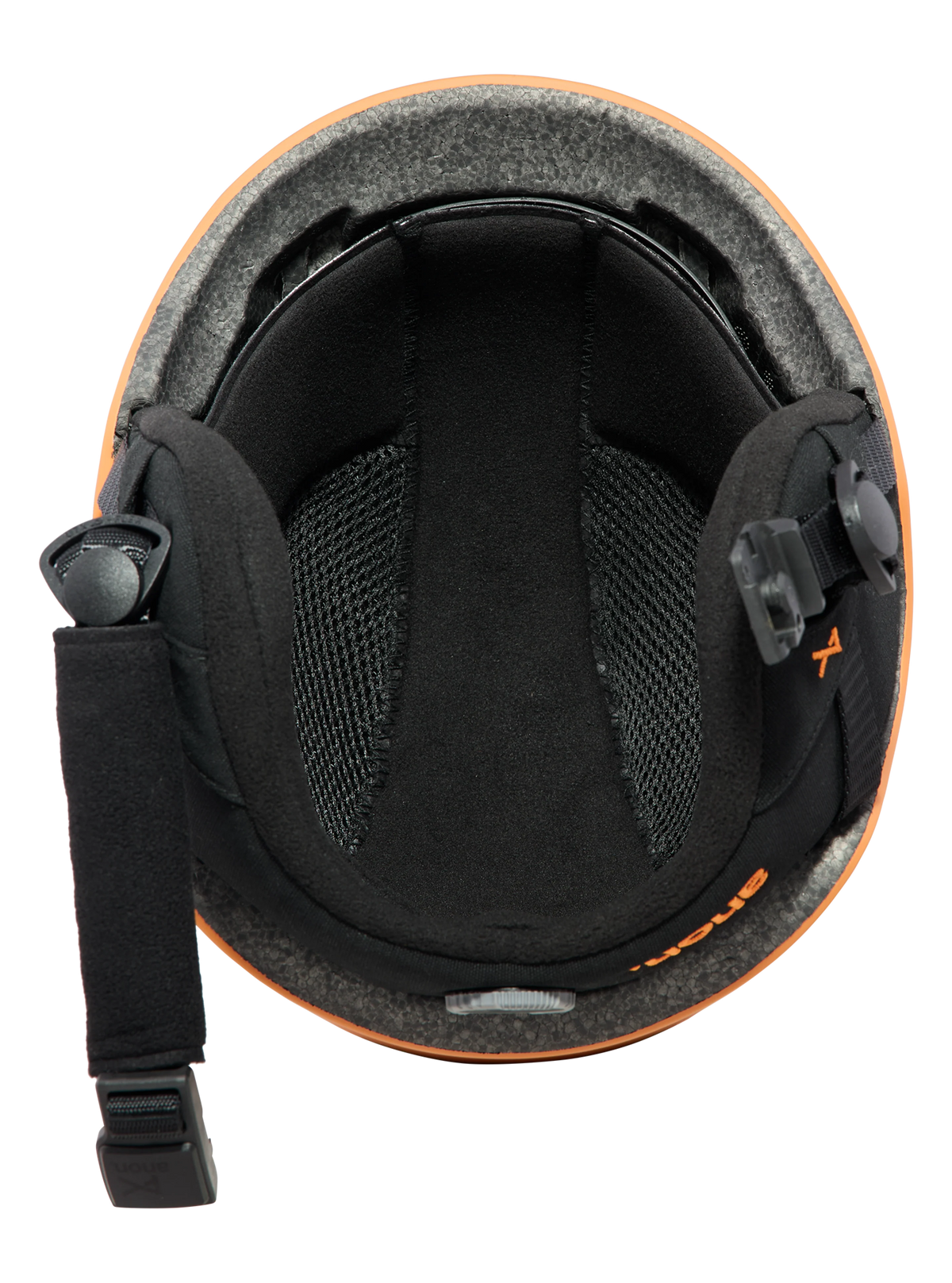 Anon Kids' Burner Ski & Snowboard Helmet - Autumn Glow, inside view