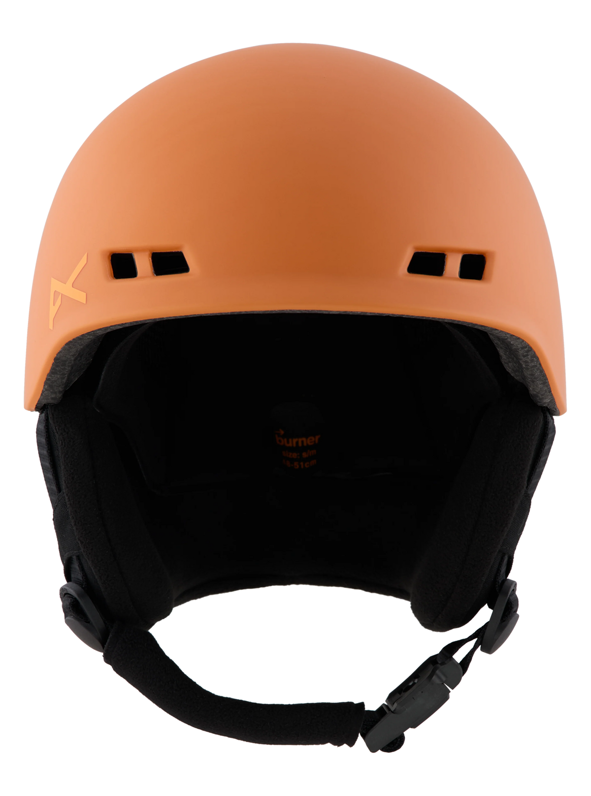 Anon Kids' Burner Ski & Snowboard Helmet - Autumn Glow, front view