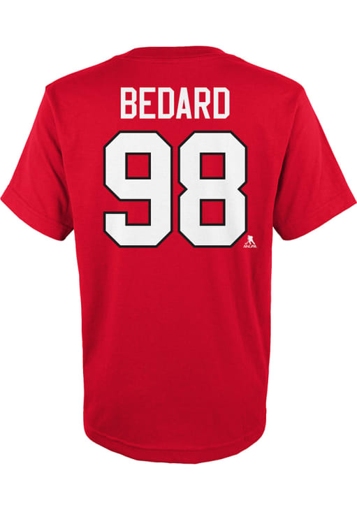 NHL Blackhawks Youth Name & Number T-Shirt - Bedard