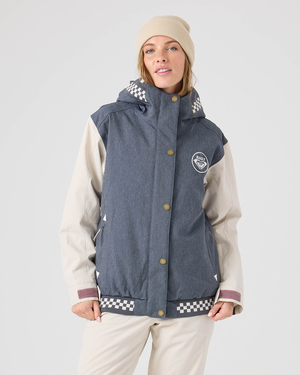 Roxy Women's Cheer Up Jacket - Denim