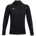 Under Armour Armour Fleece Storm Full-Zip Hoodie in Black - front view