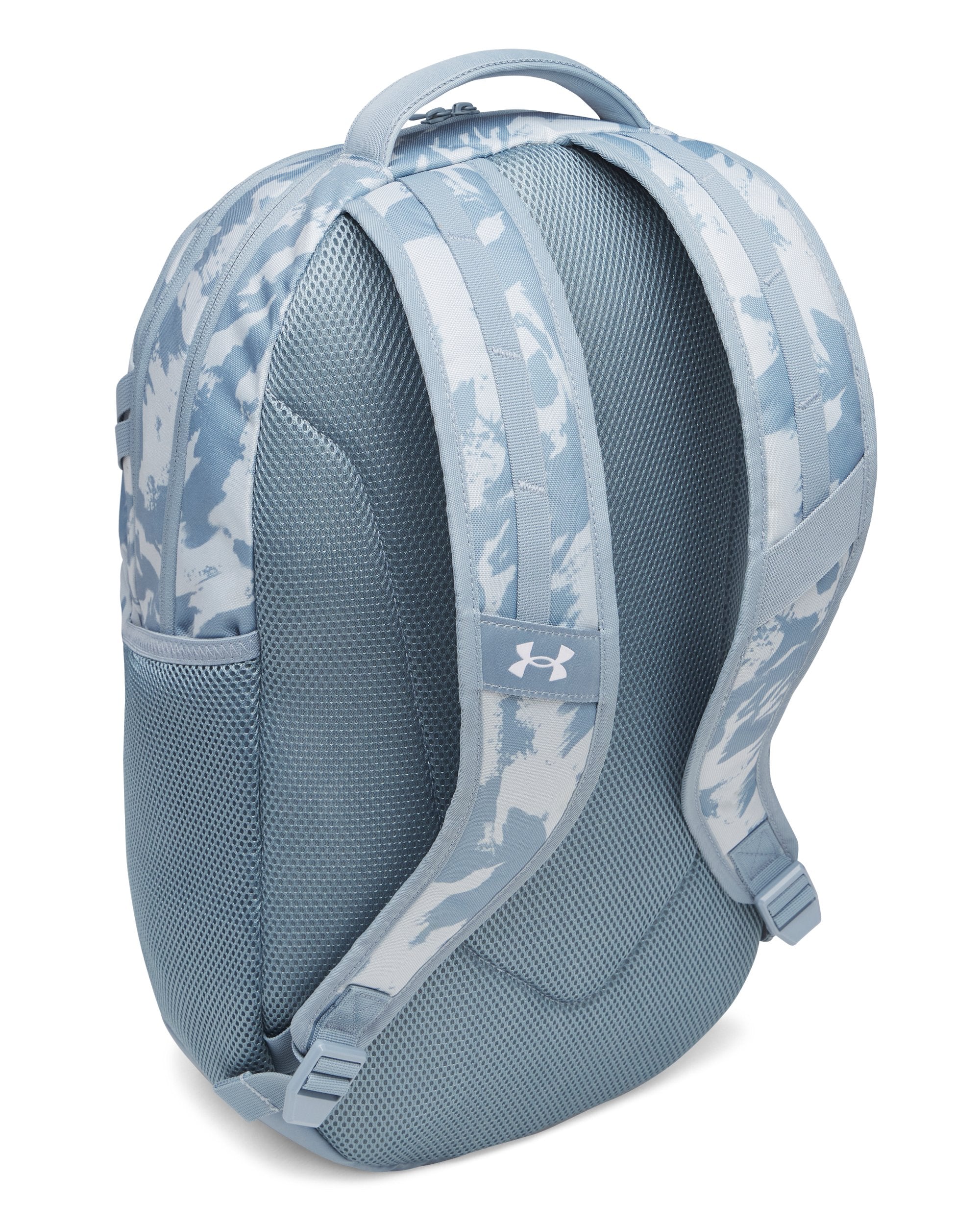 Under Armour Hustle 6.0 Backpack Blue Fog - back