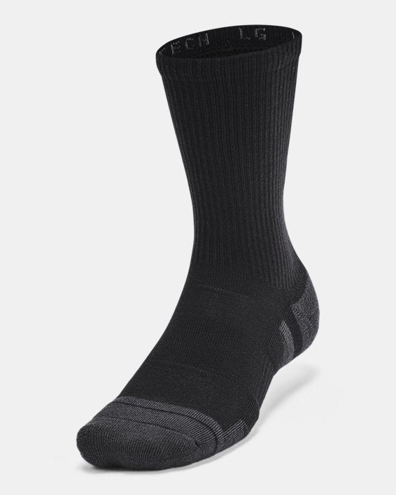 Under Armour Men's UA Performance Tech Crew Socks - 6 Pack