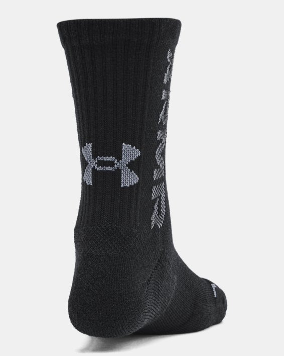Under Armour Kids' Zone Mid-Crew Socks - 3 Pack