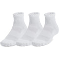 Under Armour Training Cotton Quarter Socks - White 3-pack
