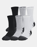 Under Armour Kids' Performance Tech Crew Socks - 6 Pack