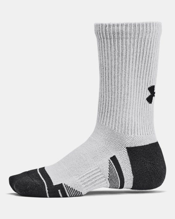 Under Armour Kids' Performance Tech Crew Socks - 6 Pack