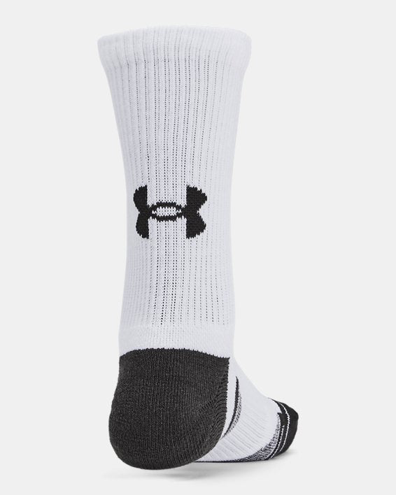 Under Armour Kids' Performance Tech Crew Socks - 6 Pack