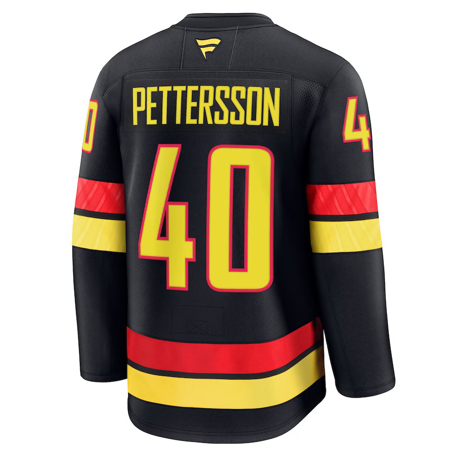 Fanatics Vancouver Canucks Alternate Premium Jersey - Elias Pettersson