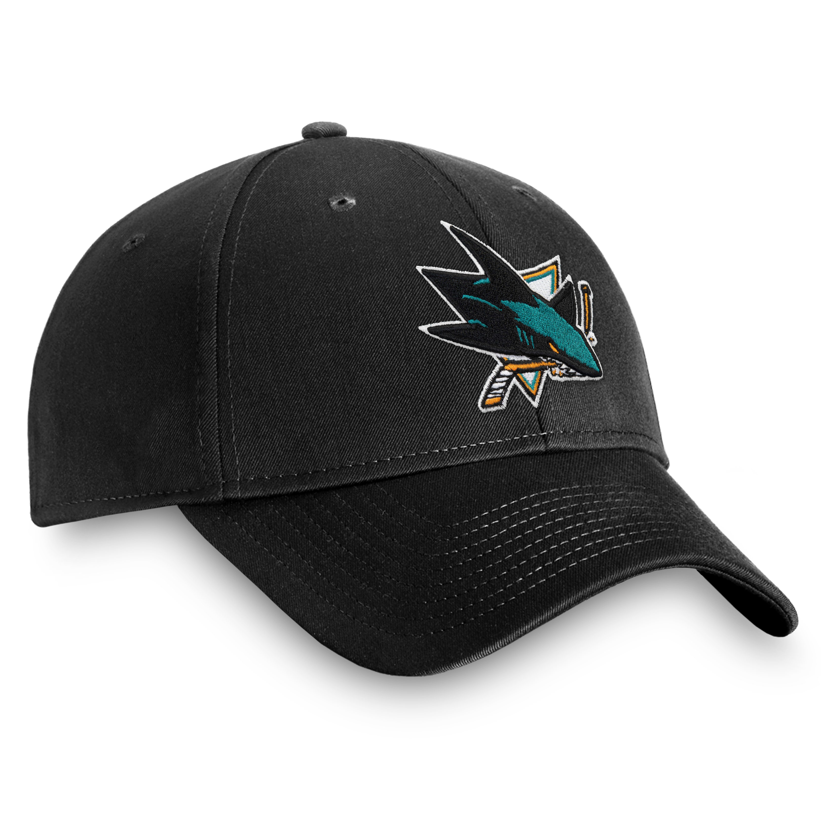 Fanatics San Jose Sharks Core Structured Adjustable Hat