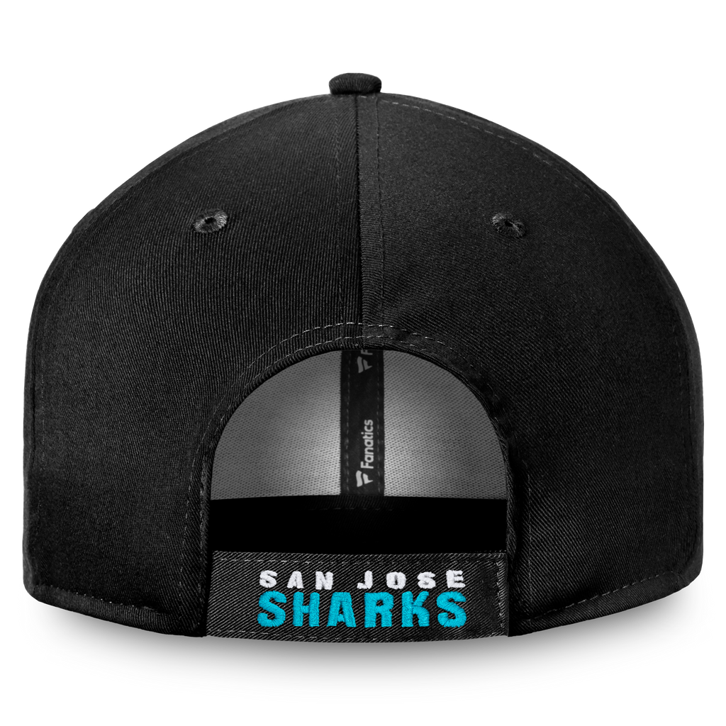 Fanatics San Jose Sharks Core Structured Adjustable Hat