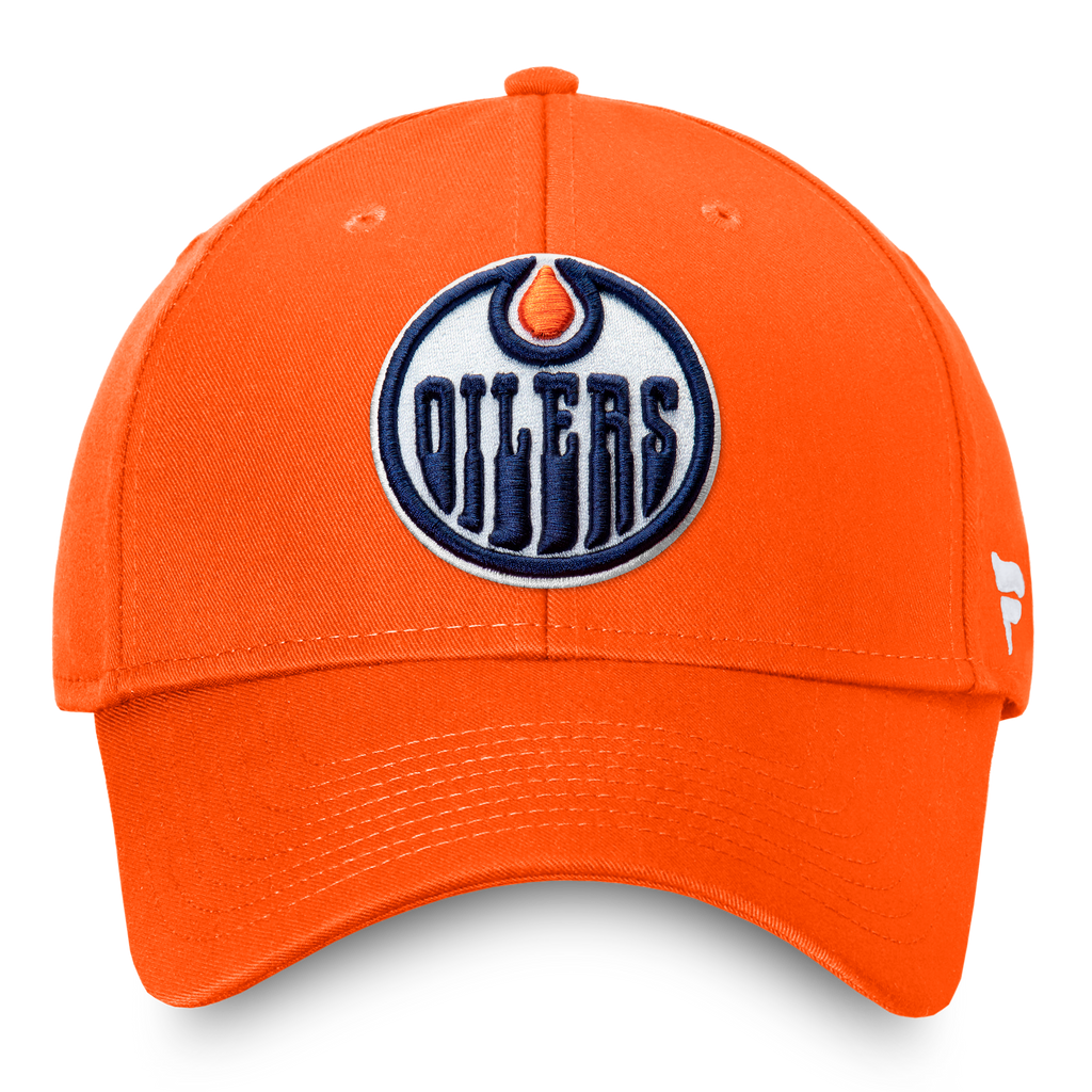 Fanatics Edmonton Oilers Core Structured Adjustable Hat