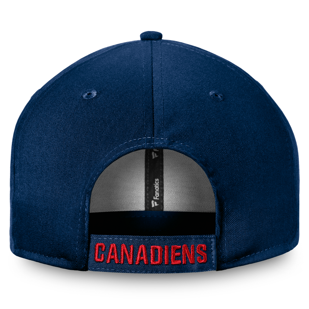 Fanatics Montreal Canadiens Core Structured Adjustable Hat