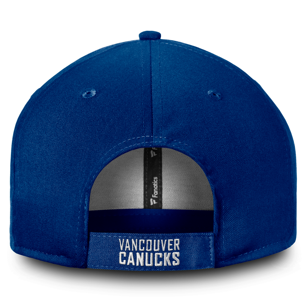 Fanatics Vancouver Canucks Core Structured Adjustable Hat