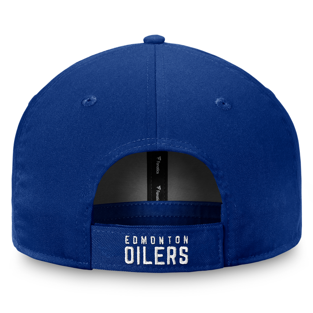 Fanatics Edmonton Oilers Core Structured Adjustable Hat