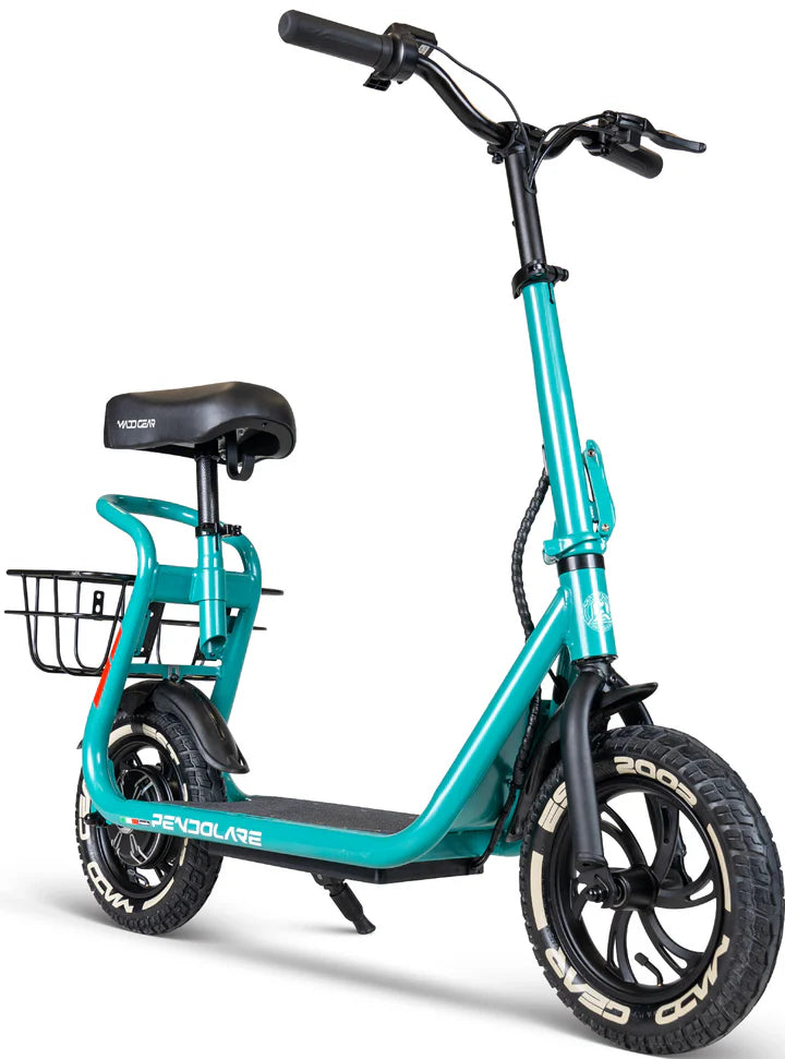 Madd Gear Electric Scooter with Seat & Basket