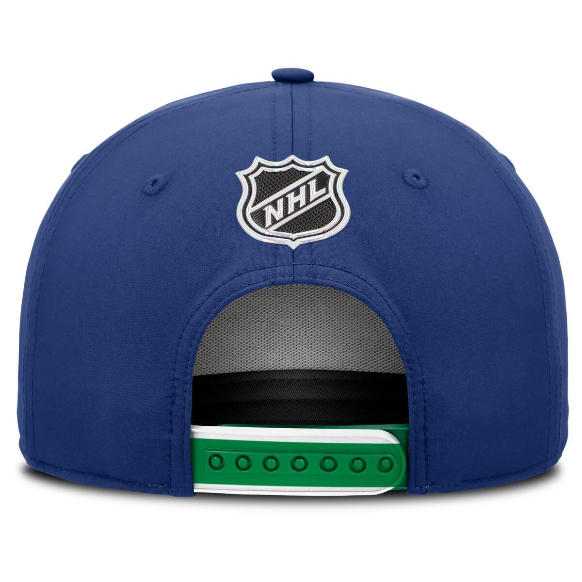 Fanatics Vancouver Canucks 2025 NHL Draft Podium A-Frame Adjustable Hat