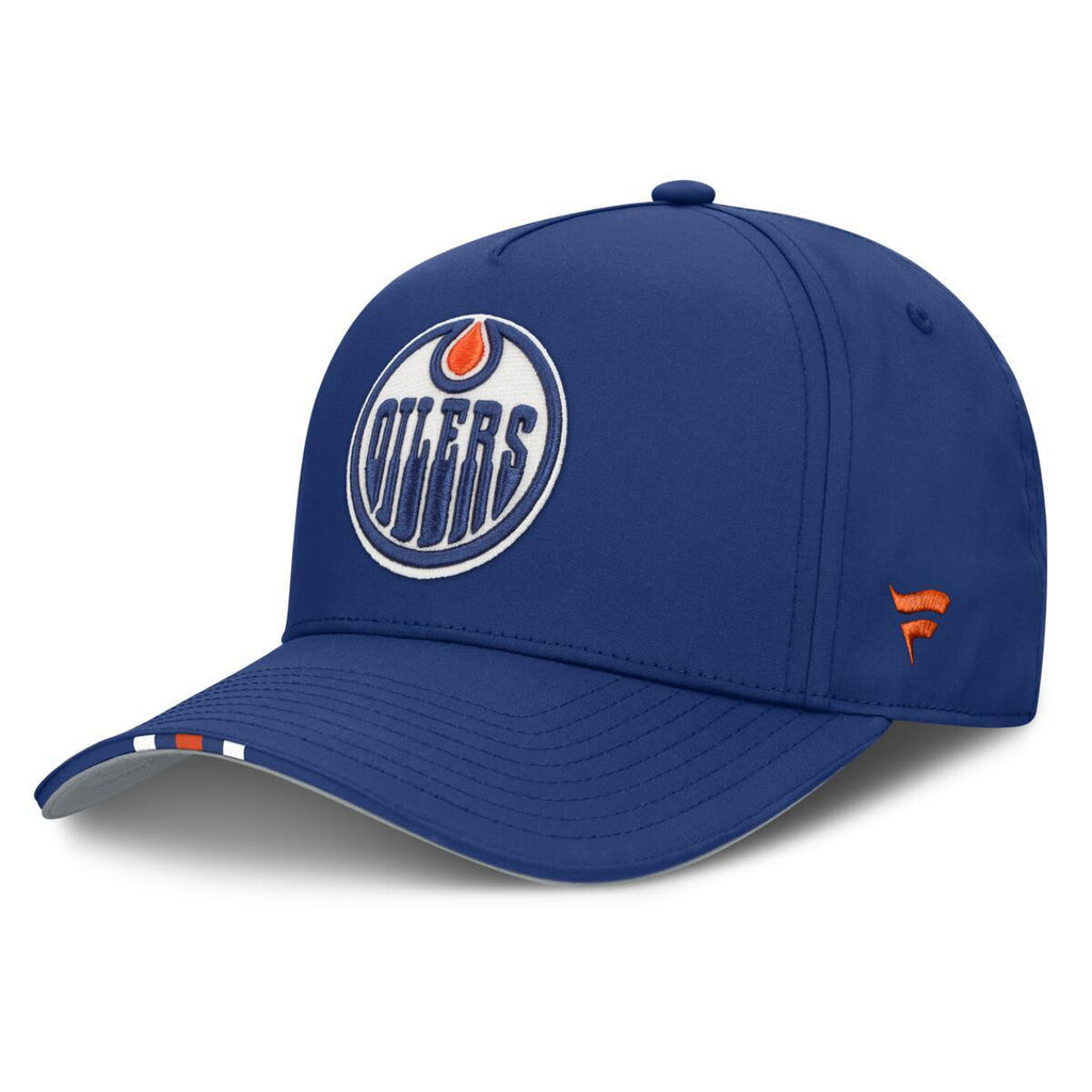 Fanatics Edmonton Oilers 2025 NHL Draft Podium A-Frame Adjustable Hat
