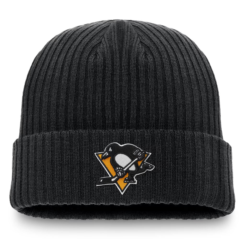 Fanatics Pittsburgh Penguins Primary Logo Cuffed Knit Beanie