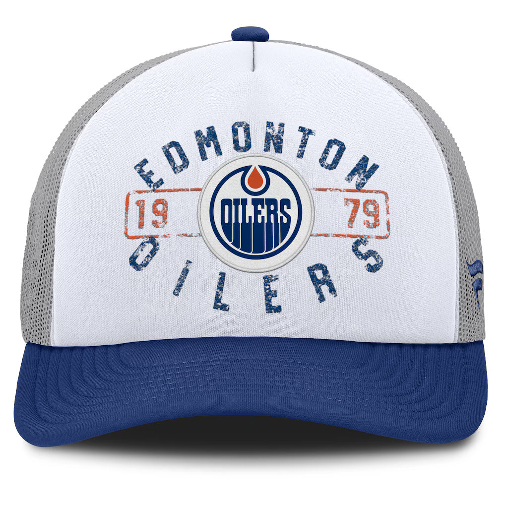 Fanatics Edmonton Oilers Division A-Frame Adjustable Hat