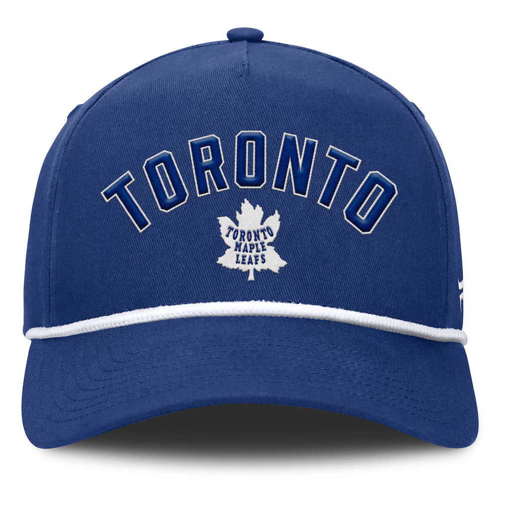 Fanatics Toronto Maple Leafs Decades Collection A-Frame Rope Adjustable Hat