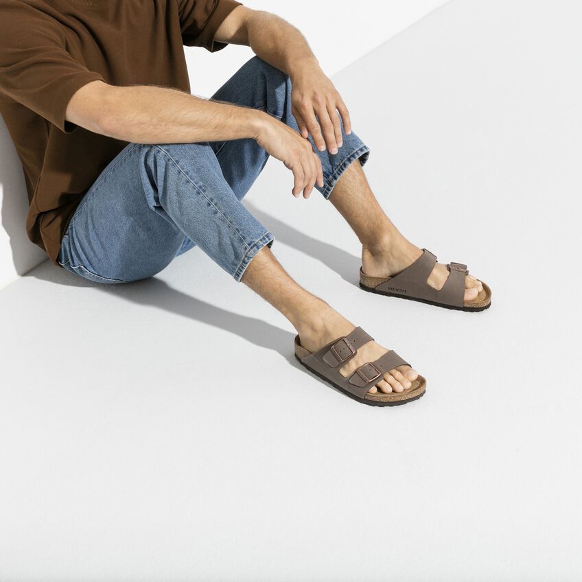 Birkenstock Men's Arizona Birkibuc Sandals