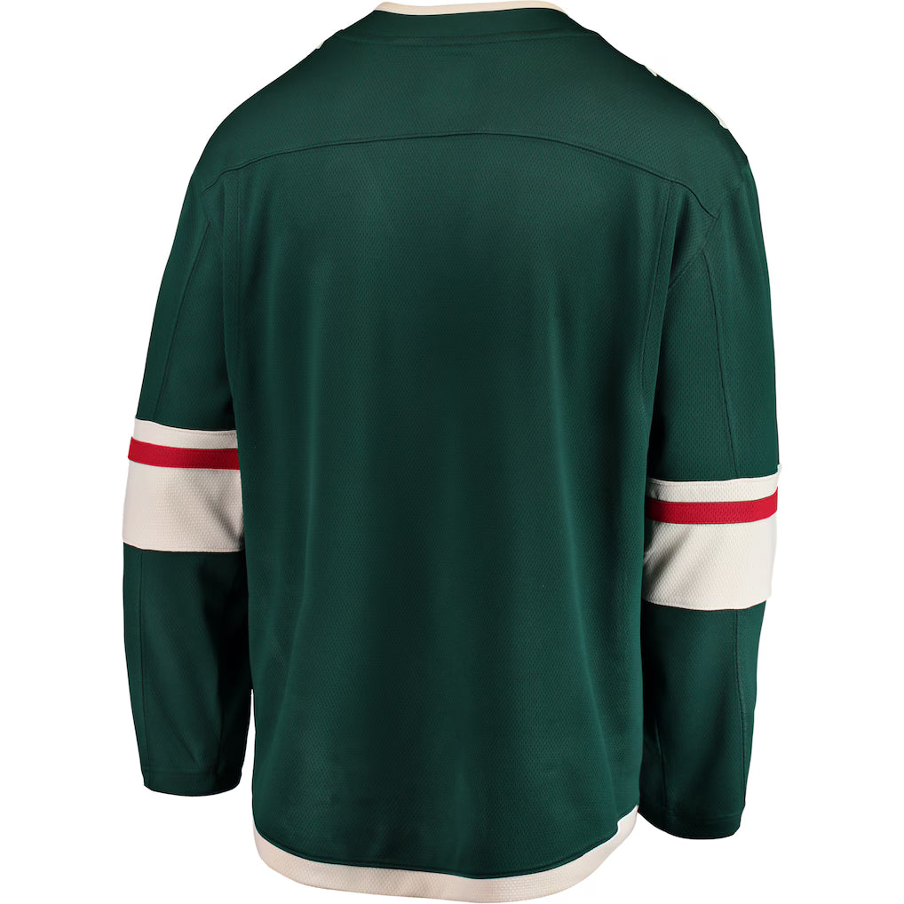 Fanatics Minnesota Wild Home Breakaway Jersey - Blank