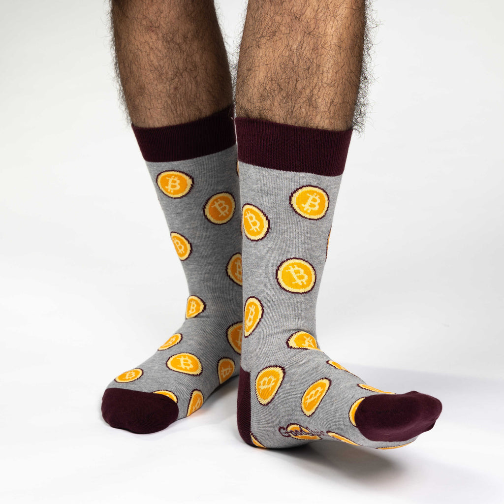 Good Luck Sock Bitcoin Socks