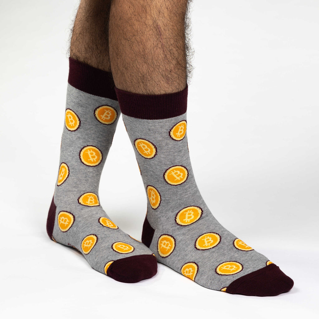 Good Luck Sock Bitcoin Socks