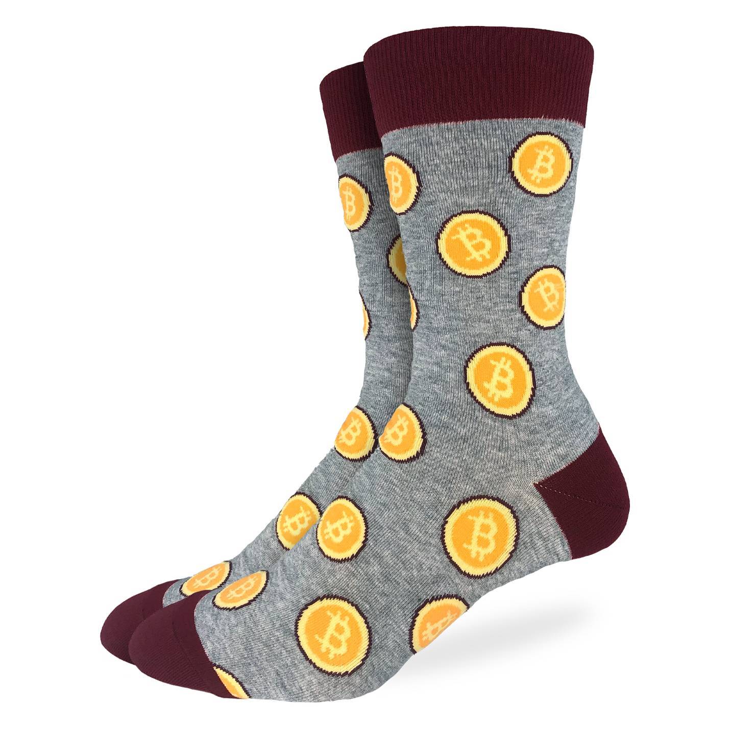 Good Luck Sock Bitcoin Socks