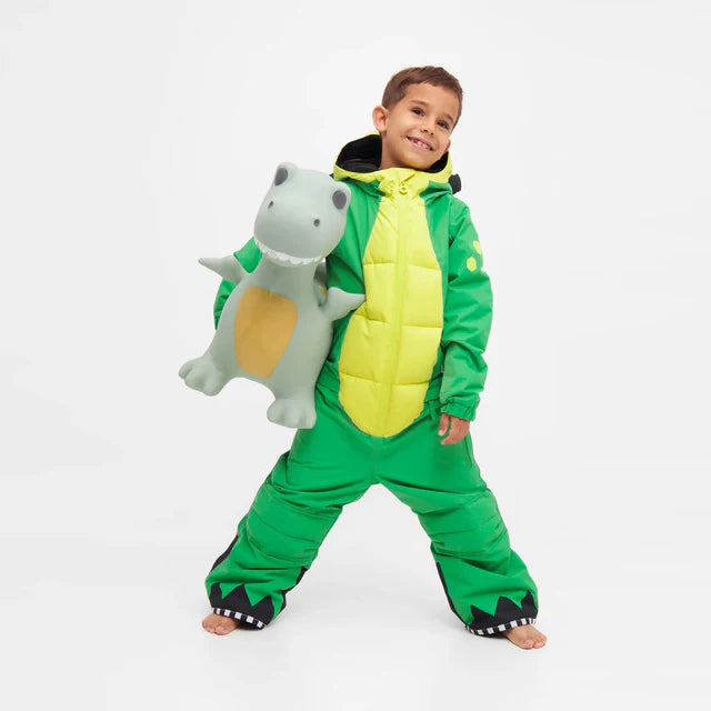 Weedo Youth Mondo Green Monster Snowsuit