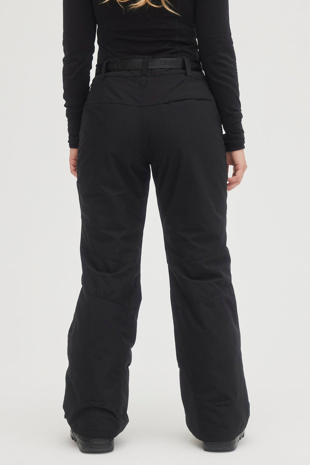 O'Neill Women's Star Insulated Pant - Black Out, on model