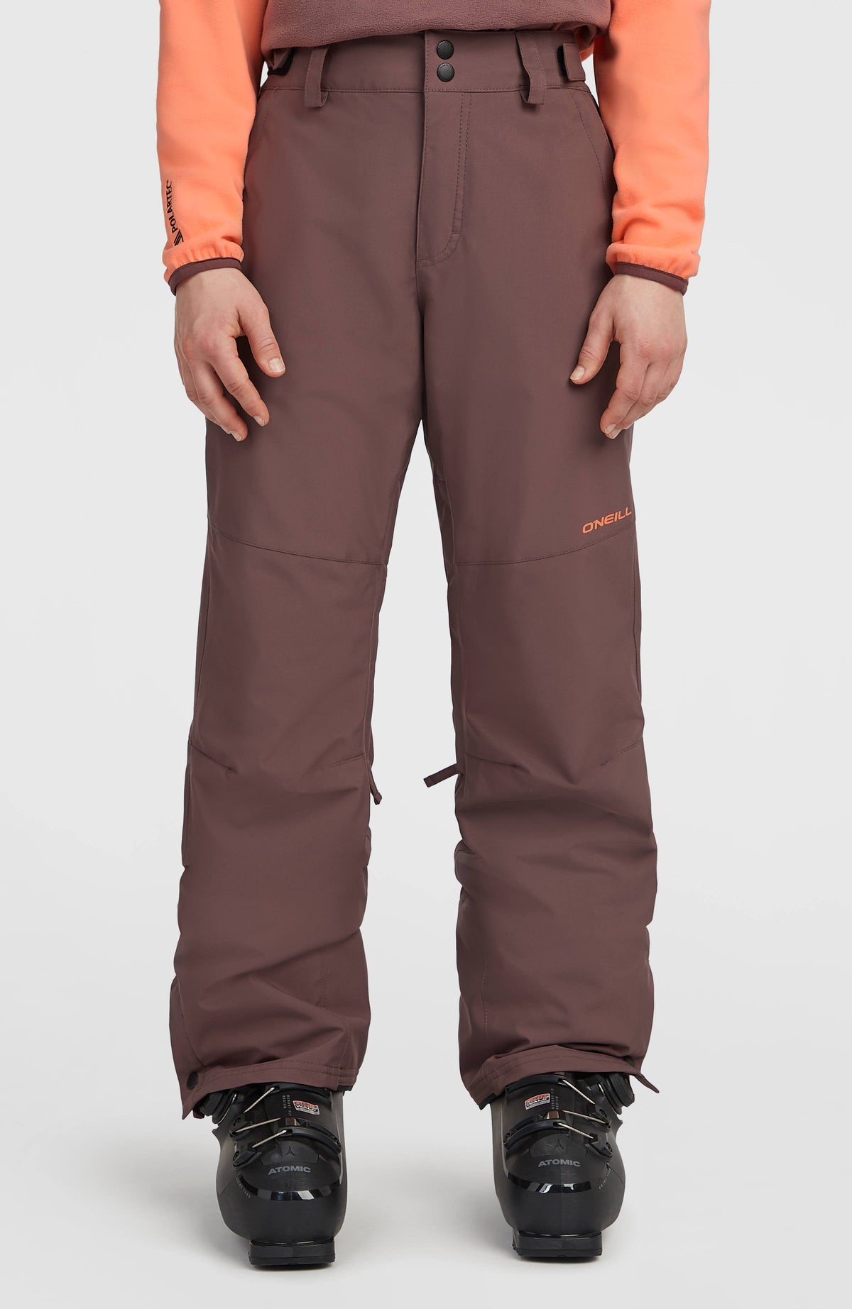 O'Neill Women's Star Insulated Pant - Purple Gray, front