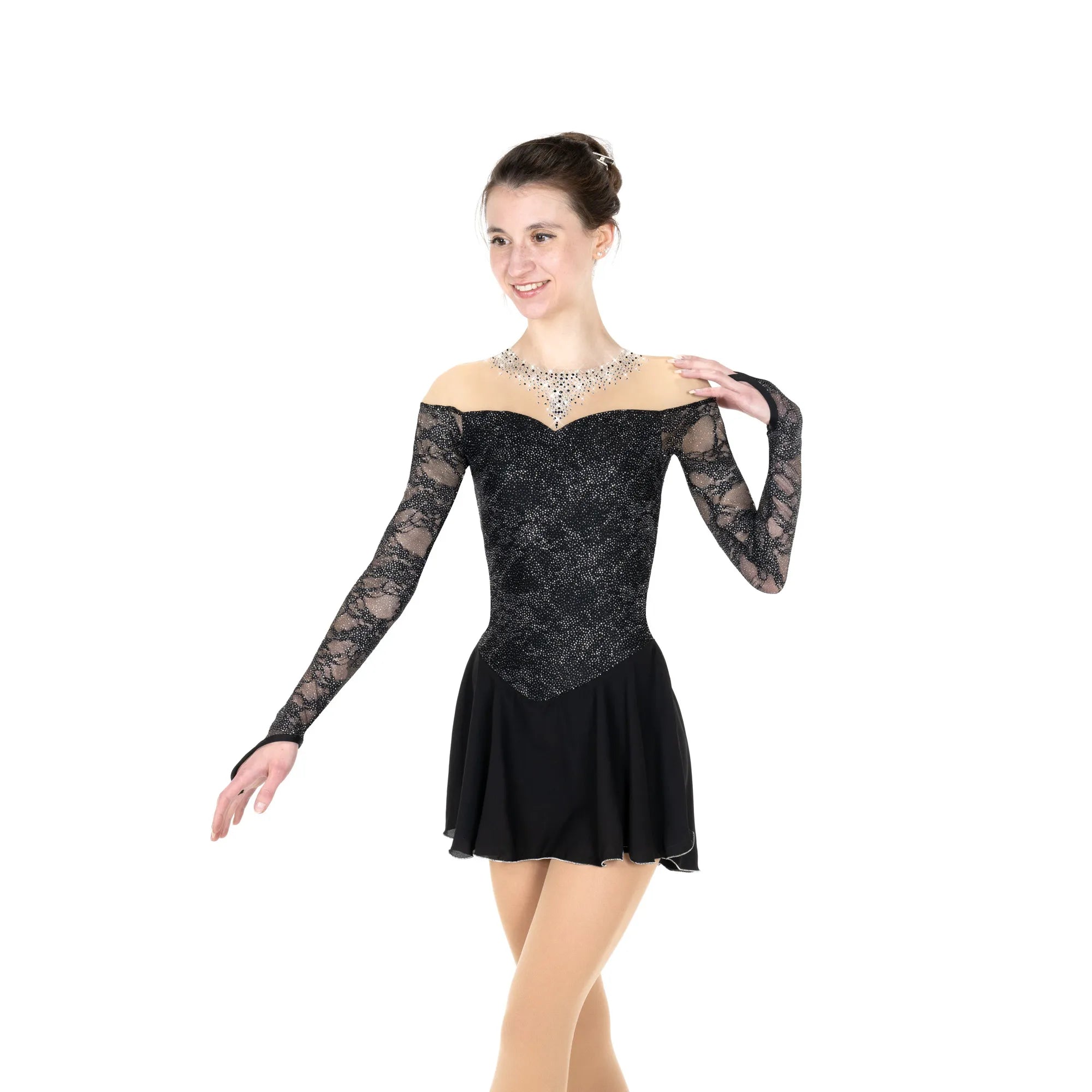 Jerrys Skating World Lavalier Dress