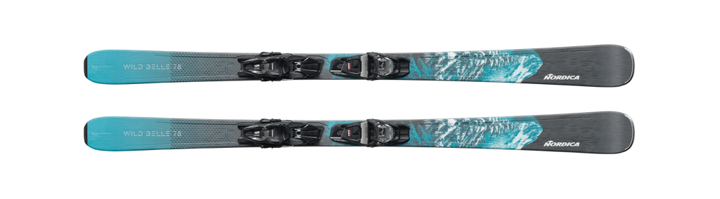 Nordica Women's Wild Belle 78 CA Alpine Skis