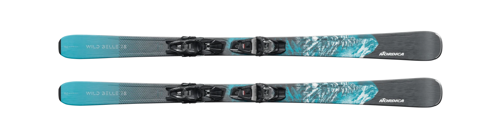 Nordica Women's Wild Belle 78 CA Alpine Skis