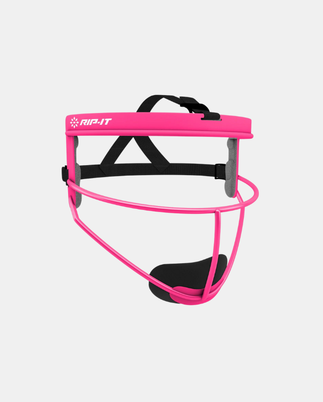Rip-It Senior Original Defense Softball Fielder's Mask - Pink